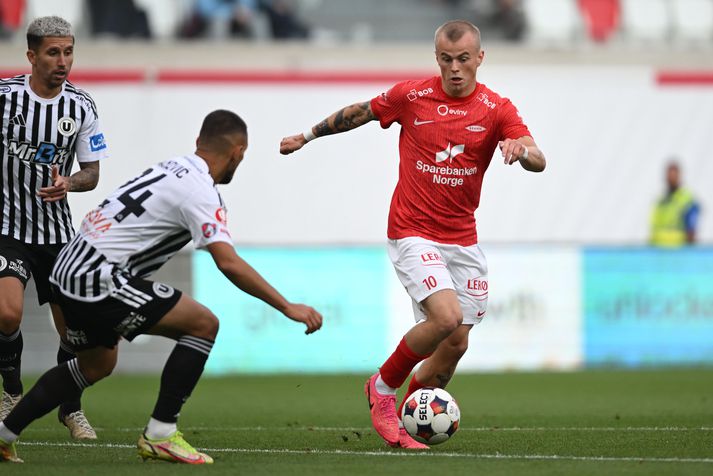 Kristall Máni Ingason átti stoðsendingu í sigri Brann í dag og hefur komið með beinum hætti að sjö deildarmörkum á leiktíðinni.