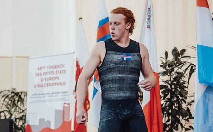 Þórbergur Ernir Hlynsson gerði frábæra hluti á Norðurlandamótinu.