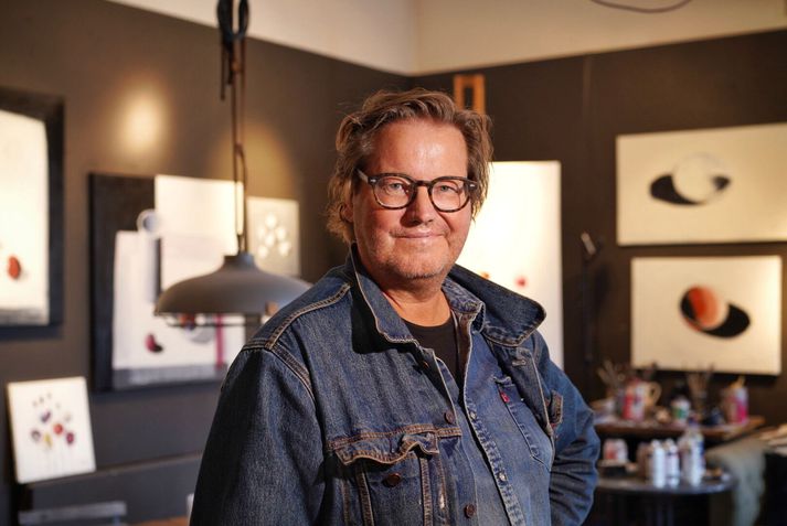 Pétur Gautur listmálari er landsmönnum mörgum vel kunnugur.