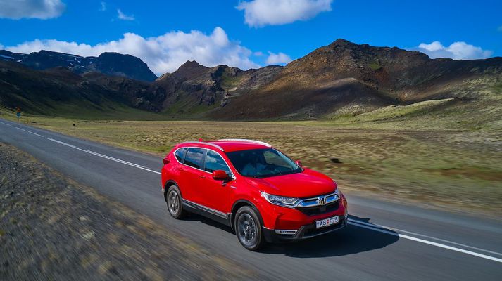 Honda CRV er til í Hybrid útgáfu.