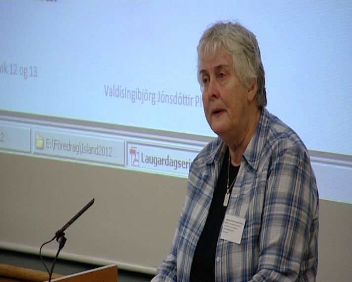 Valdís Ingibjörg Jónsdóttir doktor í raddmeinum kynnti á ráðstefnu í morgun niðurstöður rannsóknar sem unnin var á árunum 2010 til 11 á sjálfsmetinni raddheilsu og áliti leikskólakennara á hávaða í leikskólaumhverfi.