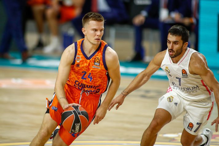 Martin í leik fyrr á leiktíðinni í EuroLeague.