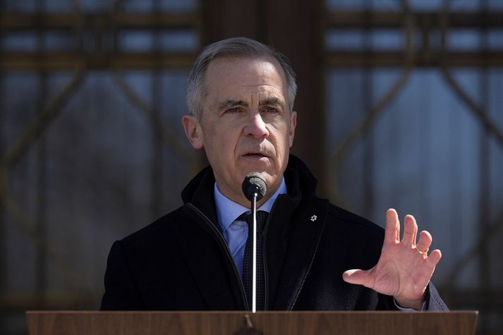 Mark Carney,forsætisráðherra Kanada.