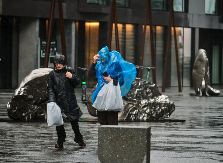 Svona verður stemningin eflaust víða í miðbæ Reykjavíkur í vikunni.