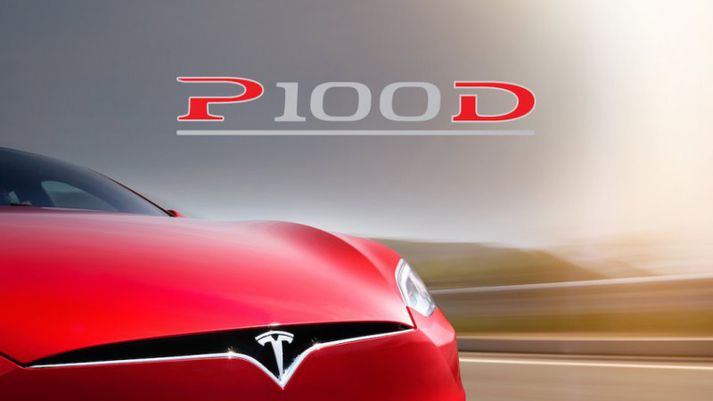 Tesla P100D markar enn eitt stökkið í hraðri þróun Tesla bíla.