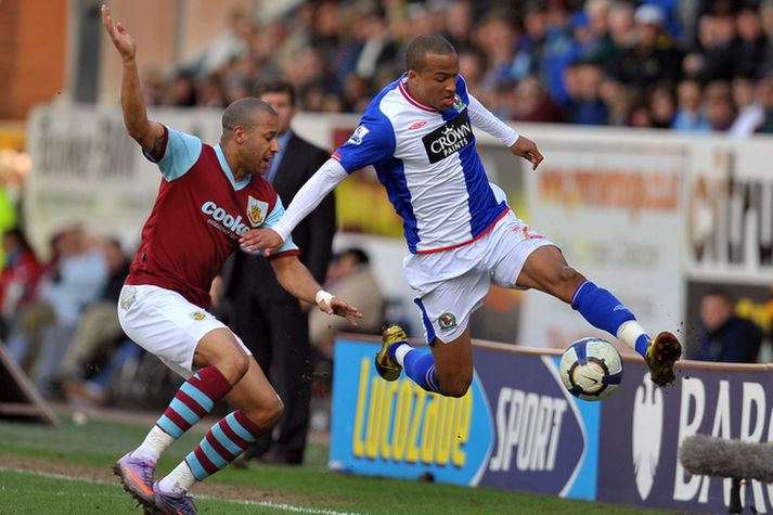 Martin Olsson spilar með Blackburn.
