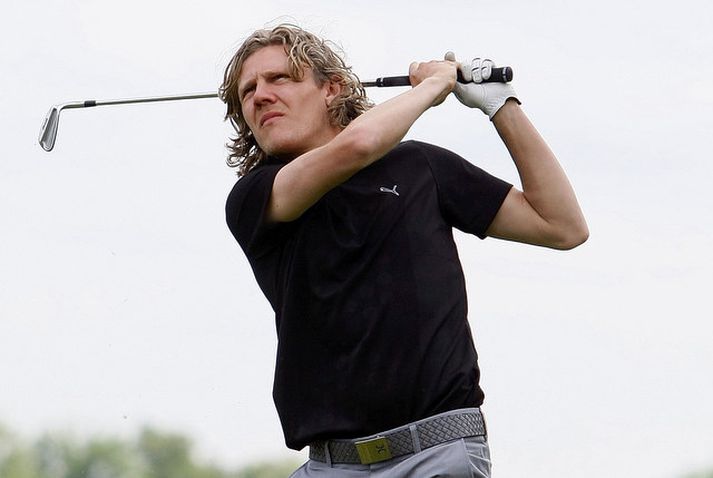 Bullard hefur haft tíma til að æfa sig í golfinu.