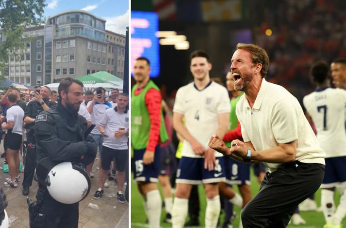 Southgate hefur verið mjög umdeildur landsliðsþjálfari en er kominn með Englendinga í úrslit annað Evrópumótið í röð.