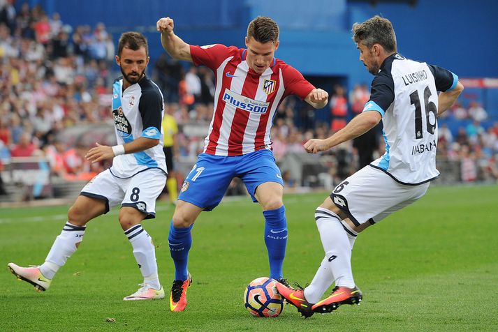 Kevin Gameiro er búinn að skora tvö deildarmörk fyrir Atlético.