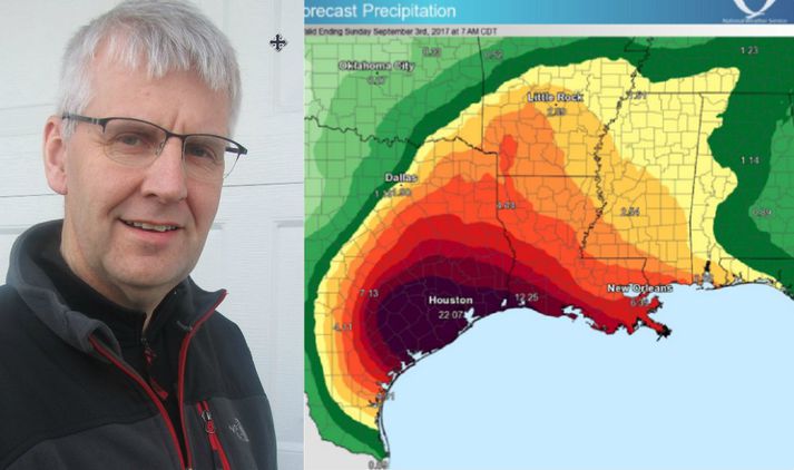 Einar Sveinbjörnsson, veðurfræðingur, fer ofan í saumana á ástandinu í Texas.