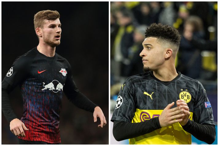 Timo Werner og Jadon Sancho eru orðaðir við Evrópumeistaranna.