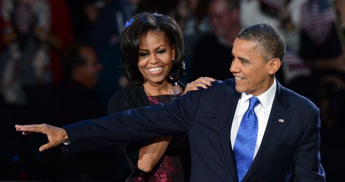 Barack Obama, forseti Bandaríkjanna, og eiginkona hans Michelle Obama sendu Vilhjálmi prins og Kate Middleton eigkonu hans, hamingjuóskir í dag eftir að breska konungshirðin staðfesti að Kate væri ólétt.