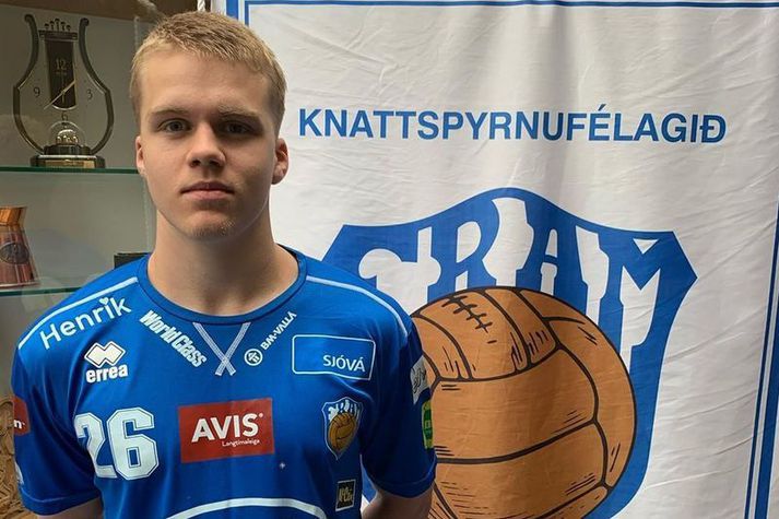 Andri Már Rúnarsson er kominn í Frambúninginn og ætlar greinilega að spila í treyju númer 26.