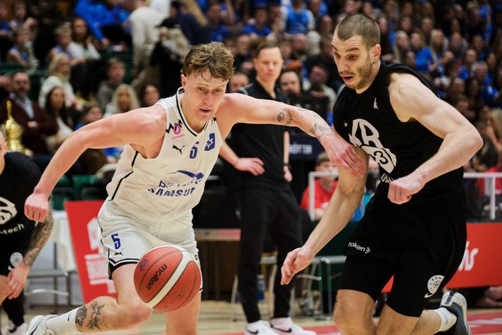 Hilmar Smári Henningsson og Linards Jaunzems verða í stórum hlutverkum í einvíginu.