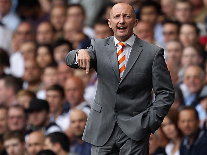 Ian Holloway, stjóri Blackpool.