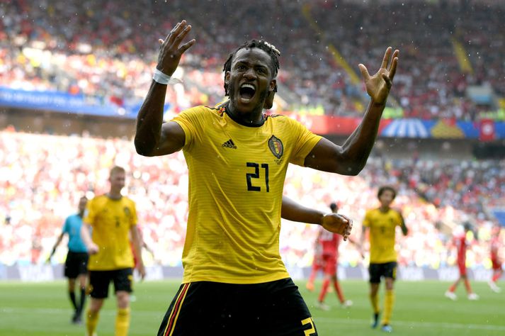 Batshuayi vann brons með Belgum á HM í Rússlandi