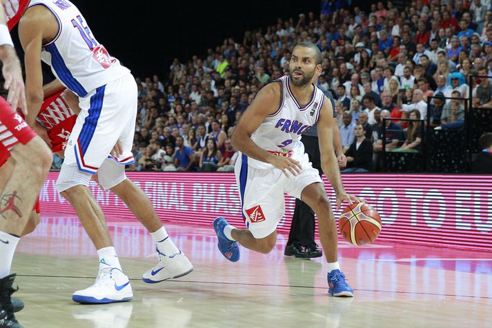 Tony Parker er leiðtoginn í franska liðinu.