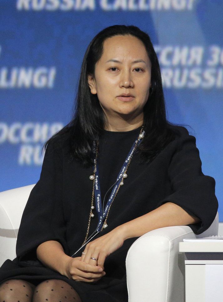 Meng Wanzhou, fjármálastjóri Huawei. 