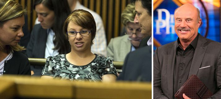 Michelle í réttarhöldunum yfir Ariel Castro vegna mannránanna. Í vikunni lýsti hún vistinni hjá Castro í viðtali hjá Dr. Phil.