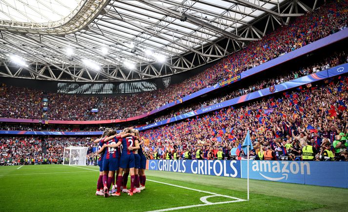 Barcelona er Evrópumeistari annað árið í röð.