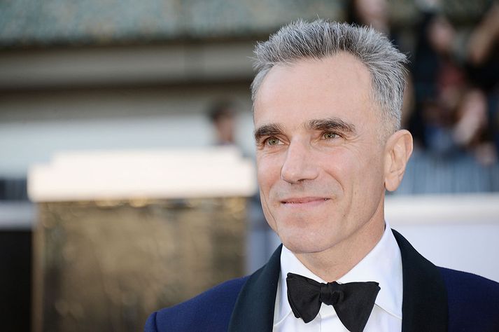 Daniel Day-Lewis á Óskarsverðlaununum sem haldin voru í febrúar síðastliðnum.