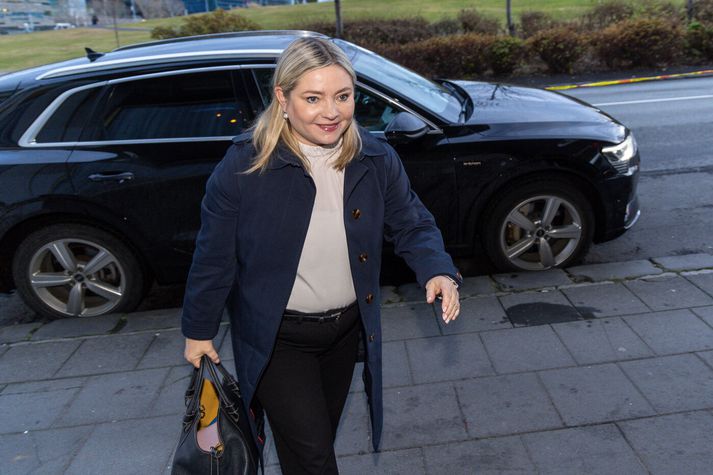 Lilja Alfreðsdóttir formaður Framsóknar.