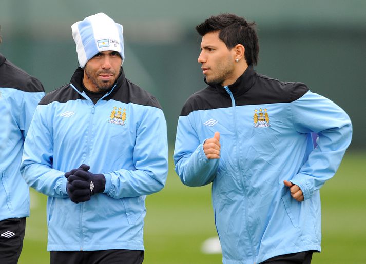 Tevez og Aguero.