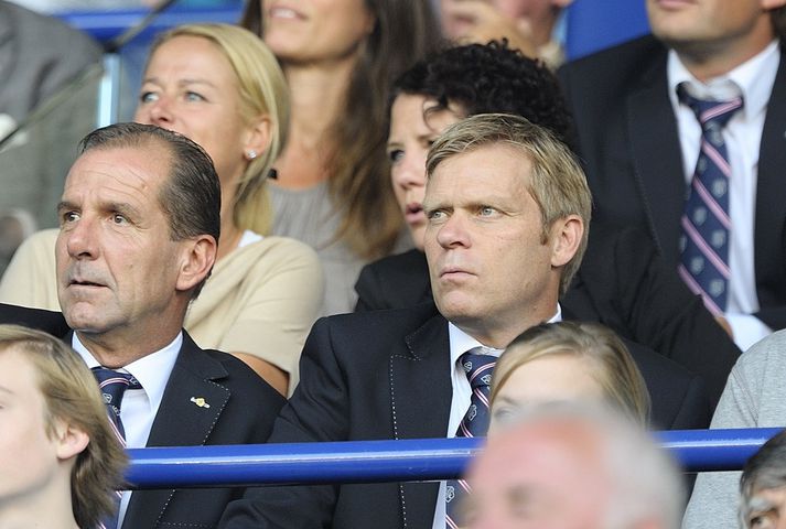 Booy er hér til hægri á myndinni.