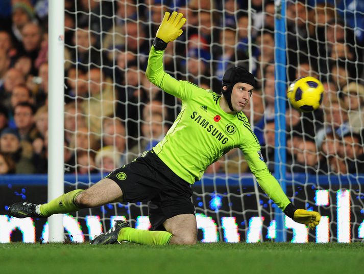 Petr Cech, markvörður Chelsea.