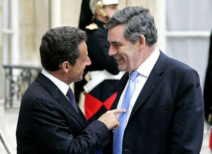 Höfðu ýmislegt að segja hvor öðrum.