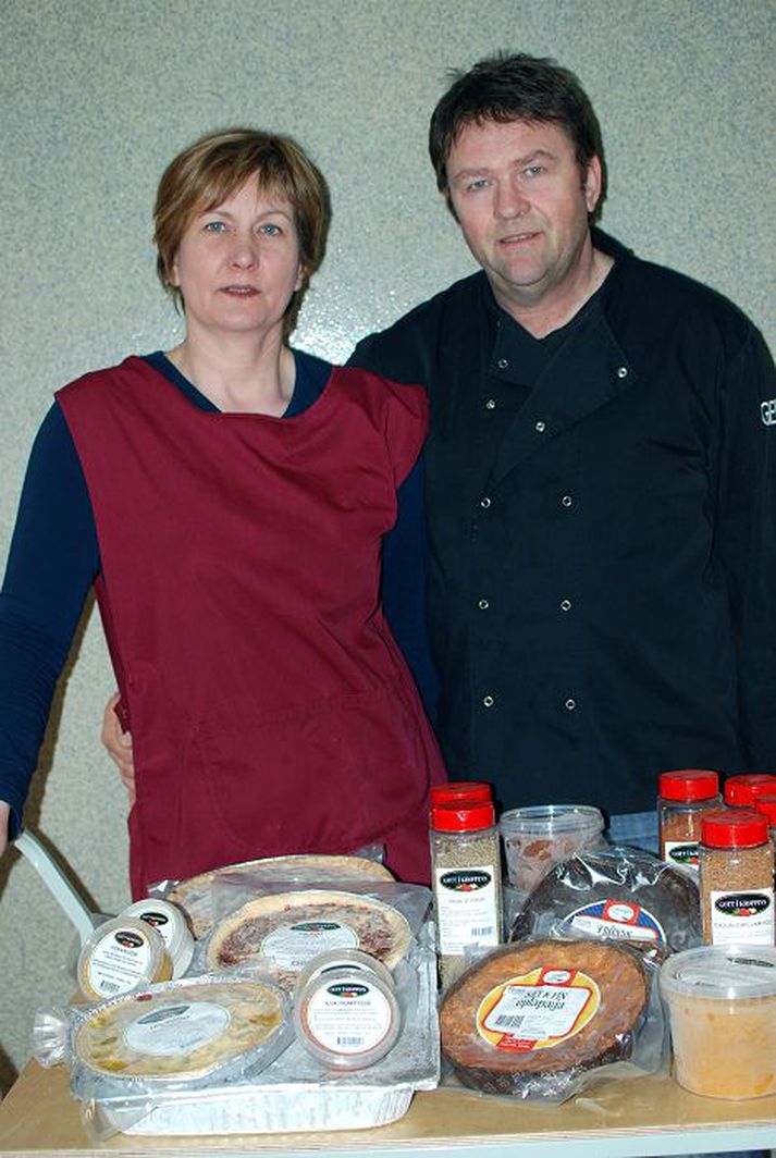 Gott í kroppinn framleiðir meðal annars humarsúpu, grænmetis- og kjötlasanja, heitar og kaldar sósur, pitsubotna og margt fleira. Viðtökurnar hafa verið vonum framar.