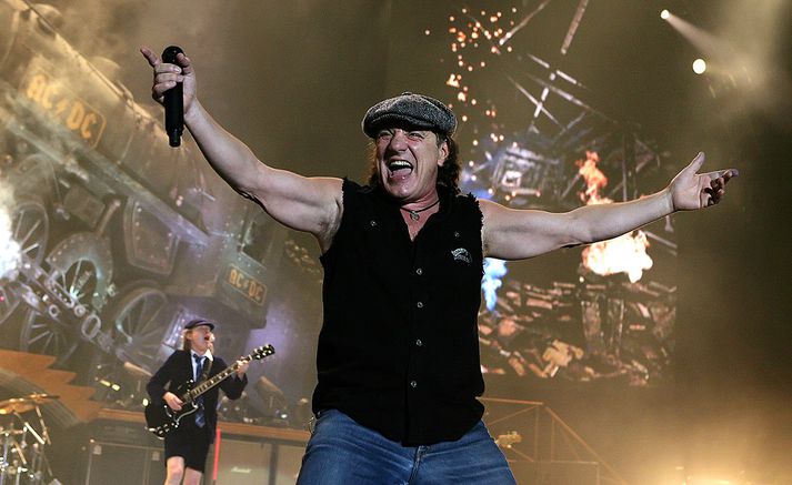 AC/DC á tónleikum árið 2009.