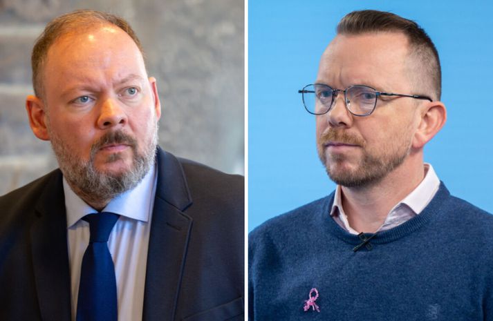 Bergþór Ólason og Ragnar Þór Ingólfsson eru báðir þingflokksformenn. 