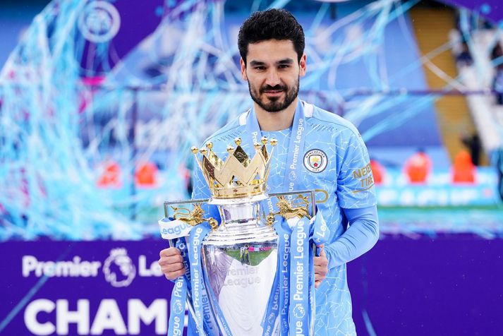 Ilkay Gundogan átti mikið í þessum meistaratitli Manchester City.