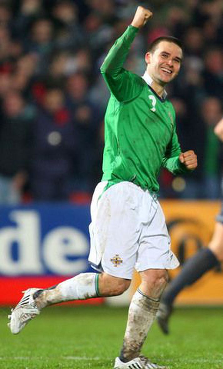 Markahrókurinn David Healy.