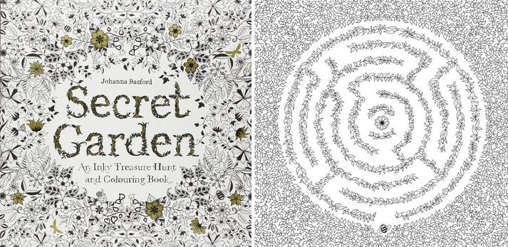 Secret Garden, bók skoska teiknarans Johanna Basford, hefur þegar selst í 1,4 milljón eintaka.