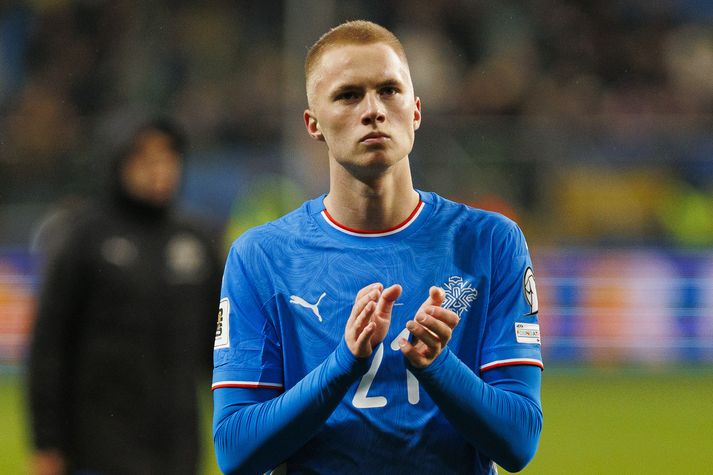 Daníel Tristan Guðjohnsen hefur verið í stóru hlutverki hjá 21 árs landsliðinu í ár.