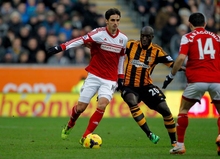 Bryan Ruiz í leik með Fulham.