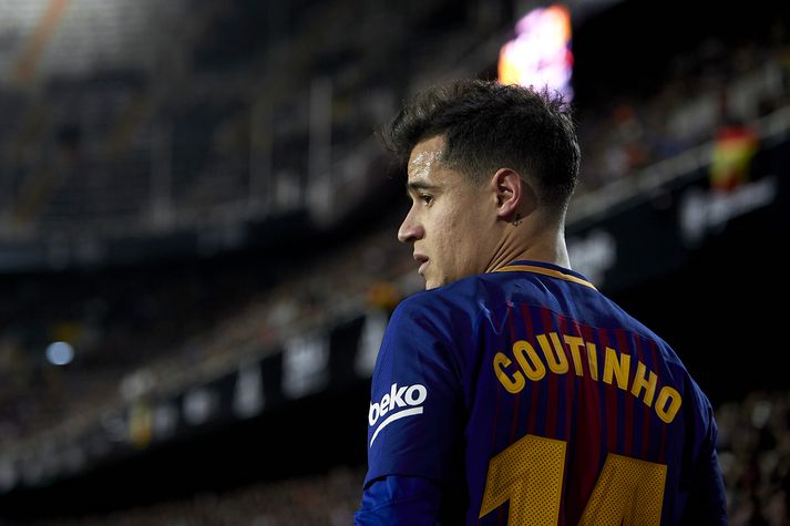 Philippe Coutinho hefur átt erfitt uppdráttar hjá Barcelona.