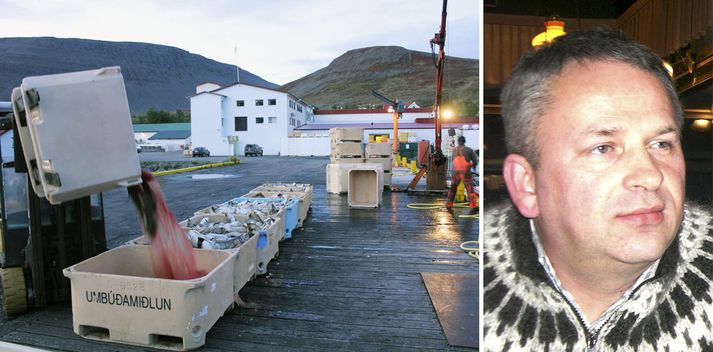 Ari Hafliðason, rekstrarstjóri fiskvinnslu á Tálknafirði, segir mikið lagt upp úr því að öryggi sé sem best á vinnustöðum.