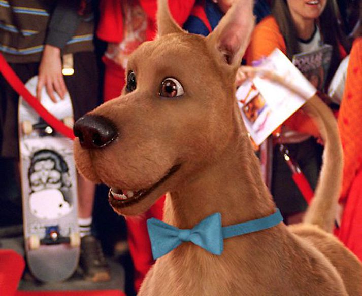 Úr kvikmyndinni Scooby-Doo sem var gerð eftir teiknimyndunum.