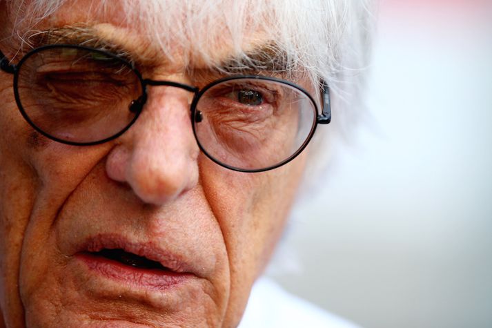 Bernie Ecclestone er vel rúmlega kominn á eftirlauna aldur.