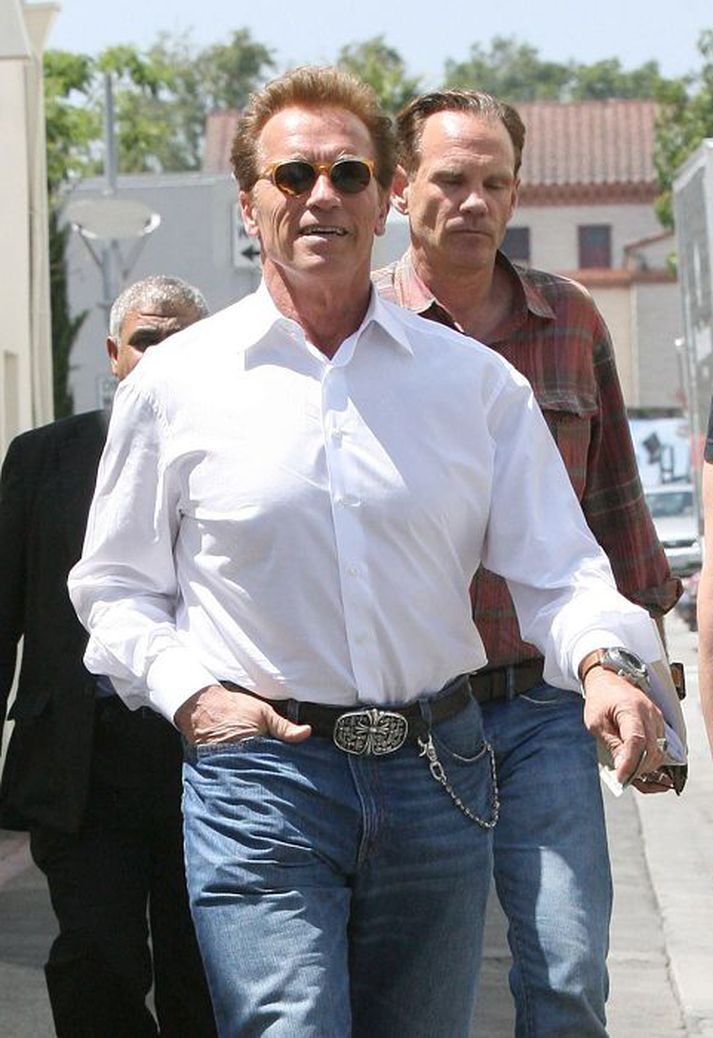 Svo virðist sem Schwarzenegger ætli að snúa aftur á hvíta tjaldið í myndinni The Last Stand.