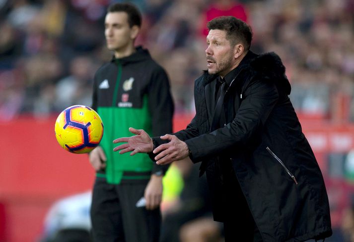 Diego Simeone kann að skipuleggja varnarleik.