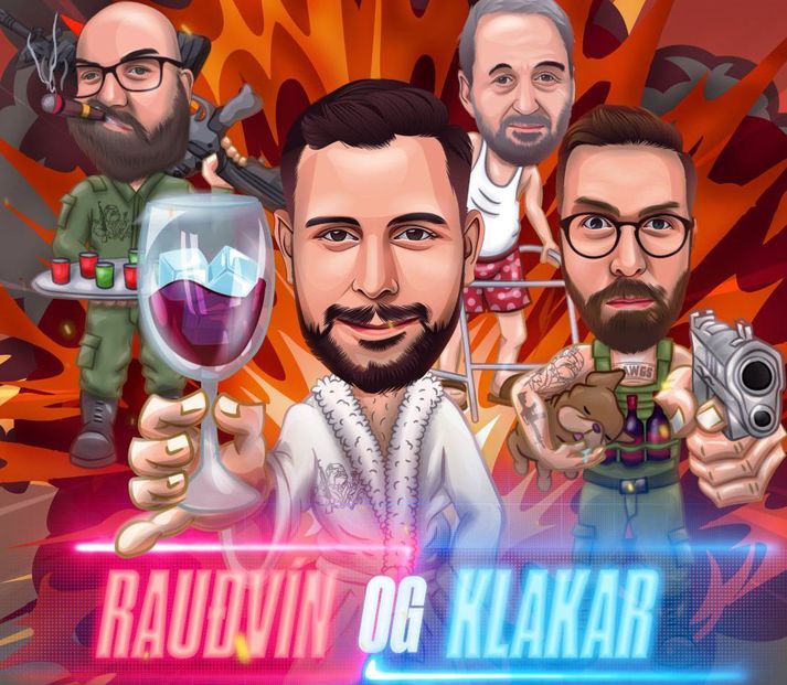 Rauðvín og klakar er sýndur á Stöð 2 Esport á fimmtudagskvöldum klukkan 21.