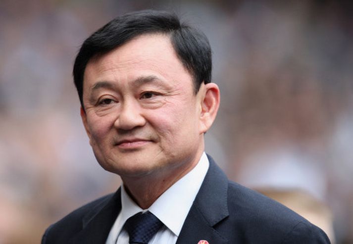 Thaksin Shinawatra, eigandi Manchester City.
