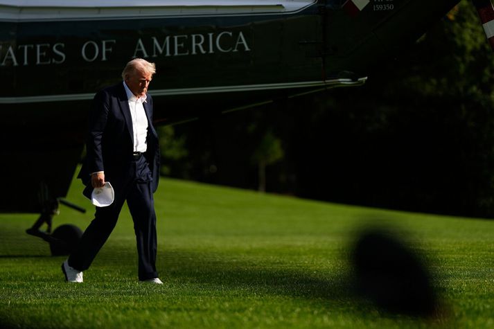 Donald Trump, forseti Bandaríkjanna.