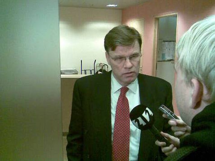Árni Mathiesen fjármálaráðherra.