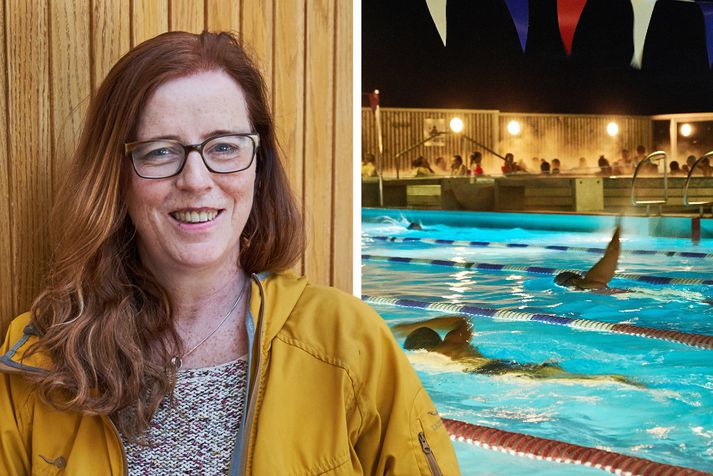 Friðbjörg segir ekki boðlegt að bjóða uppá stórhættulegar sleipar tröppur í sundlaug og tefla þannig heilsu og lífi fólki í tvísýnu.