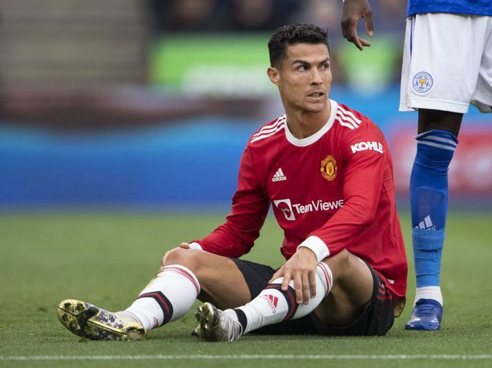 Cristiano Ronaldo byrjaði vel í endurkomunni hjá Manchester United en átti ekki góðan leik um helgina.